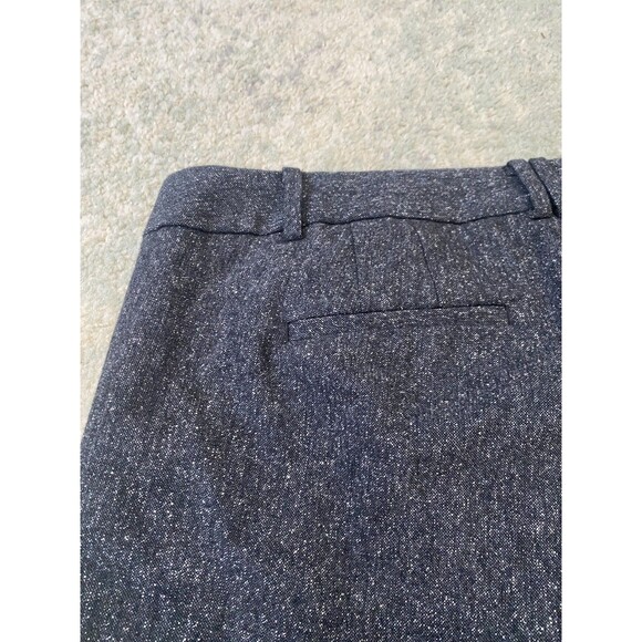 Talbots Women's Size 14W Black Speckled WINDSOR PANTS Straight Leg Wool Blend - Picture 7 of 7